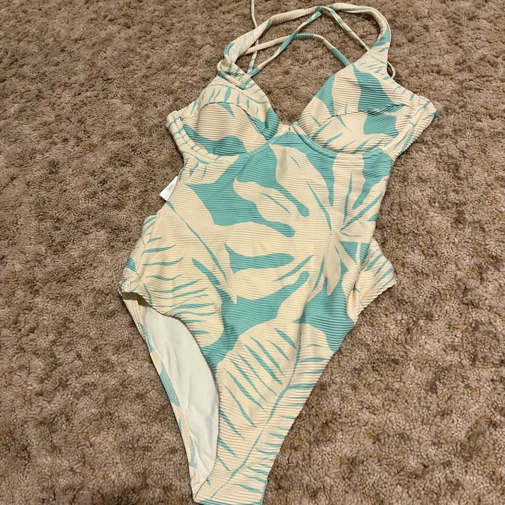 practically new rip curl size small one piece bathing suit